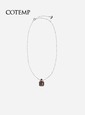 cotemp Kanne Series 26SS新款撞色宝石酒壶系列首饰项链