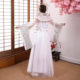 Improved Hanfu embroidered fairy-like elegant long skirt performance