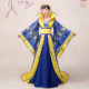 Queen's tailed concubine's ancient large size photography costume