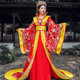 New stage costume queen red slippers