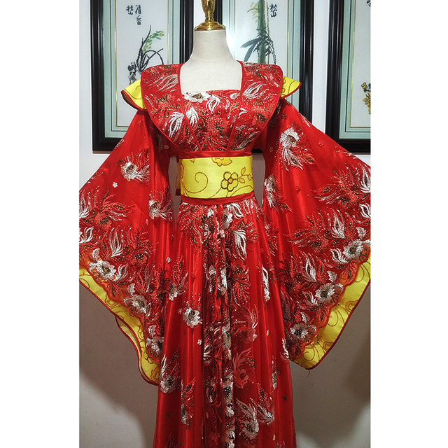 Manwu Qingsha 2024 new Hanfu diamond embroidery style