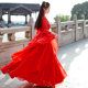 Ancient costume red new Hanfu improved red