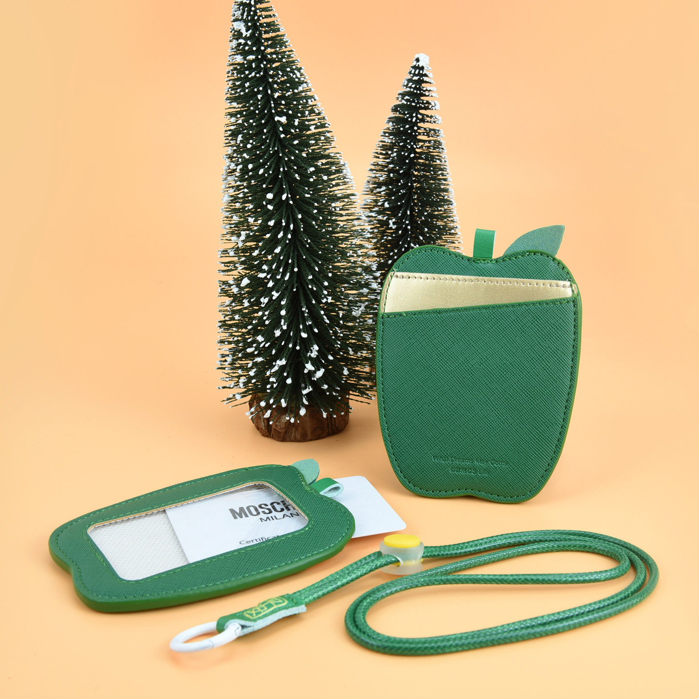 挂绳卡套可爱圣诞苹果工作证工牌学生卡饭卡公交卡胸牌卡包证件套,淘宝优惠券,粉丝福利购,淘宝优惠卷