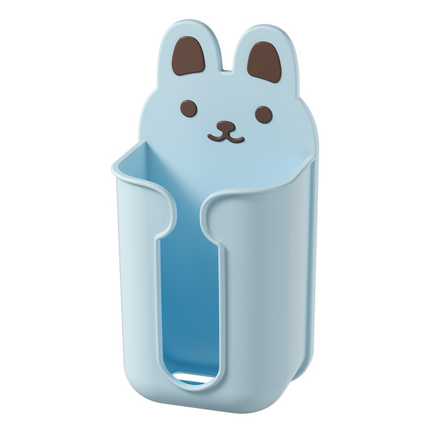 Tissue box without punching wall hanging cartoon paper box putting wash towel storage box toilet wall hanging kitchen hanging box