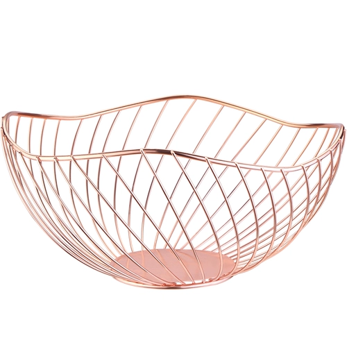 Легкая роскошная тарелка для фруктов из кованого железа, корзина для фруктов, тарелка для фруктов, журнальный столик для домашней гостиной, тарелка для конфет, тарелка для закусок, корзина для хранения, модель интернет-знаменитости