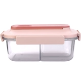 Ящик для ланча отделенной студенческой столовой сгибается