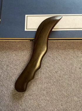 檀木刮痧刀全身通用按摩擀筋棒颈椎肩颈经络疏通实木刮痧板拨筋棒