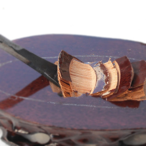 y001木工凿子圆刀半圆雕刻刀木头奇石底座挖槽工具高硬度神器 - 图1