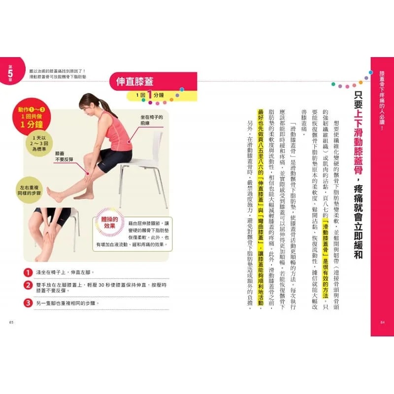 【预售】台版 膝盖解痛全图解 日本膝关节名医教你10种护膝运动在家就可消除膝盖痛 黑泽尚 池内昌彦 联经出版 医疗保健书籍
