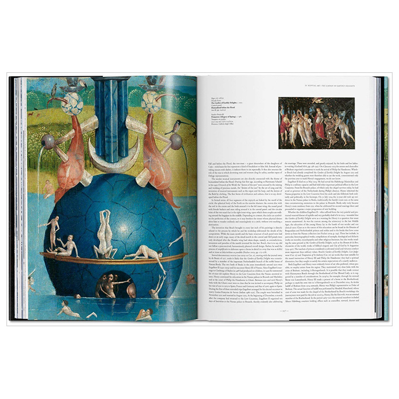 预订英文原版 Bosch The Complete Works 博斯作品全集 TASCHEN 艺术史画册集艺术绘画书籍 - 图2