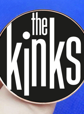 The Kinks奇想乐团胸针摇滚乐队音乐胸章别针金属合金徽章配饰