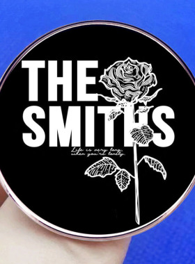 THE SMITHS史密斯摇滚乐队胸针当你孤独的时候人生很长别针徽章