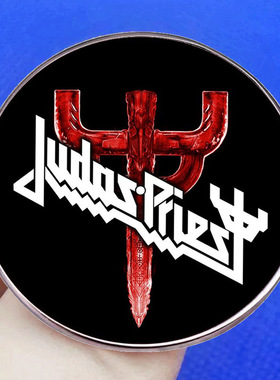 Judas Priest犹大圣徒胸针重金属摇滚乐队音乐别针胸章金属徽章