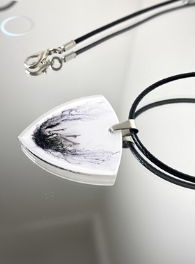 Aimer日本歌手乐队周边吉他拨片项链deep down配饰专辑徽章唱片