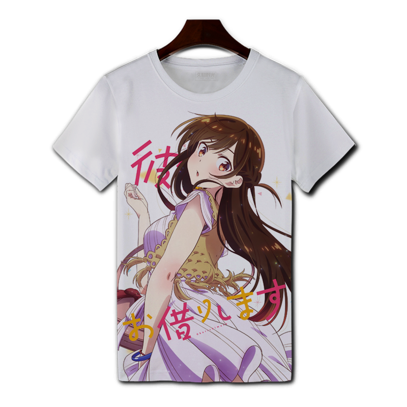 租借女友水原千鹤短袖七海麻美t恤 久刻时光T恤