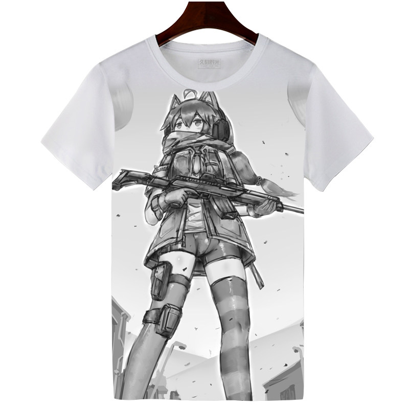 猫宫t恤短袖日向hinata男女打底衫 久刻时光T恤