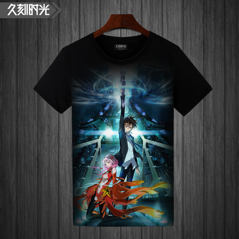罪恶王周边冠楪祈短袖男动漫文化衫 久刻时光T恤