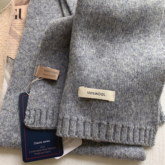 Écharpe 100 % cachemire en pure laine australienne sélectionnée