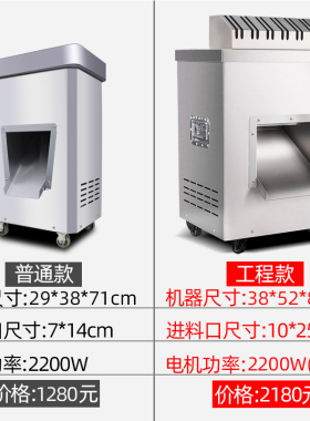 巧厨娘商用多功能电动切肉机