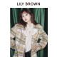 LILY BROWN秋冬款 复古气质中长款毛呢西装外套LWFJ245033