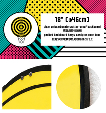 баскетбольная корзина 毒家原创设计成人笑脸篮球术语箭靶标靶篮球架篮板篮球框家居装饰