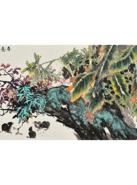 孤品收藏 仅此一幅 美协名家原创写生作品 纯手绘国画花鸟画真迹