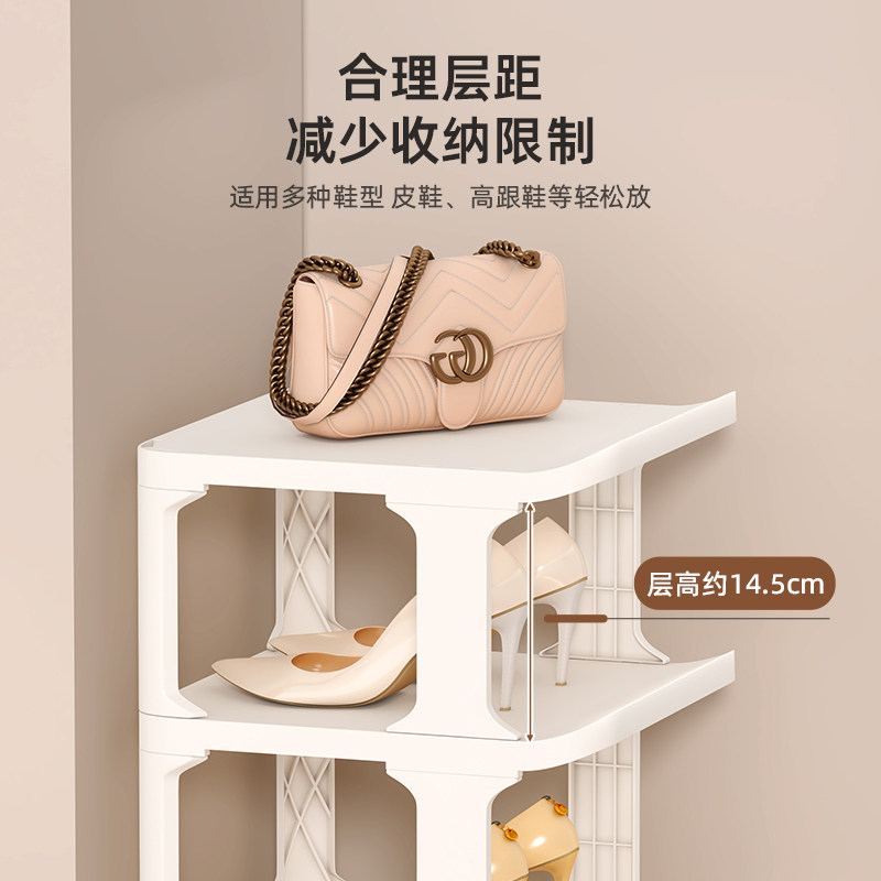 鞋架子多层家用门口入户小窄收纳架室内小型简易鞋柜出租房宿舍用,淘宝优惠券,粉丝福利购,淘宝优惠卷