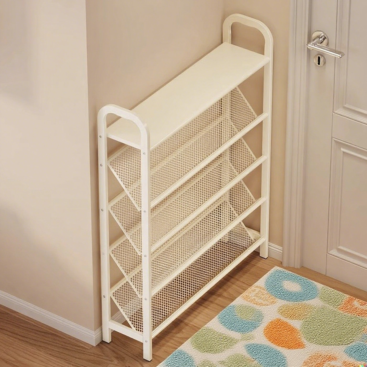 鞋架家用门口多层超薄小窄型入户门后鞋子分层收纳架玄关简易鞋柜,淘宝优惠券,粉丝福利购,淘宝优惠卷