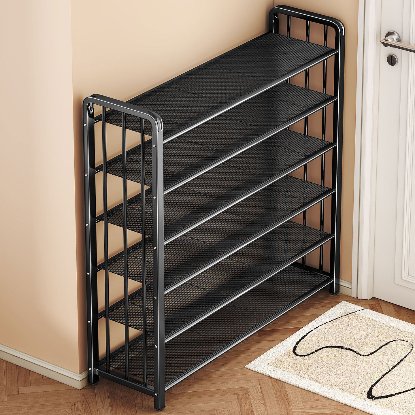 鞋架多层家用鞋柜出租房入户门口鞋架子宿舍简易小型多层室内鞋柜,淘宝优惠券,粉丝福利购,淘宝优惠卷