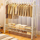 Floor-standing bedroom coat rack for home use