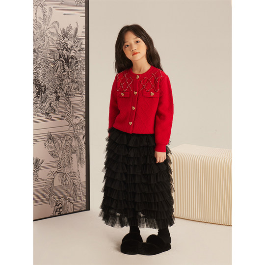 Amybaby Puffy Mesh Skirt