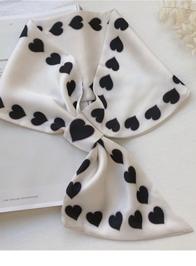 丝巾项链聚酯纤维女士百搭时尚