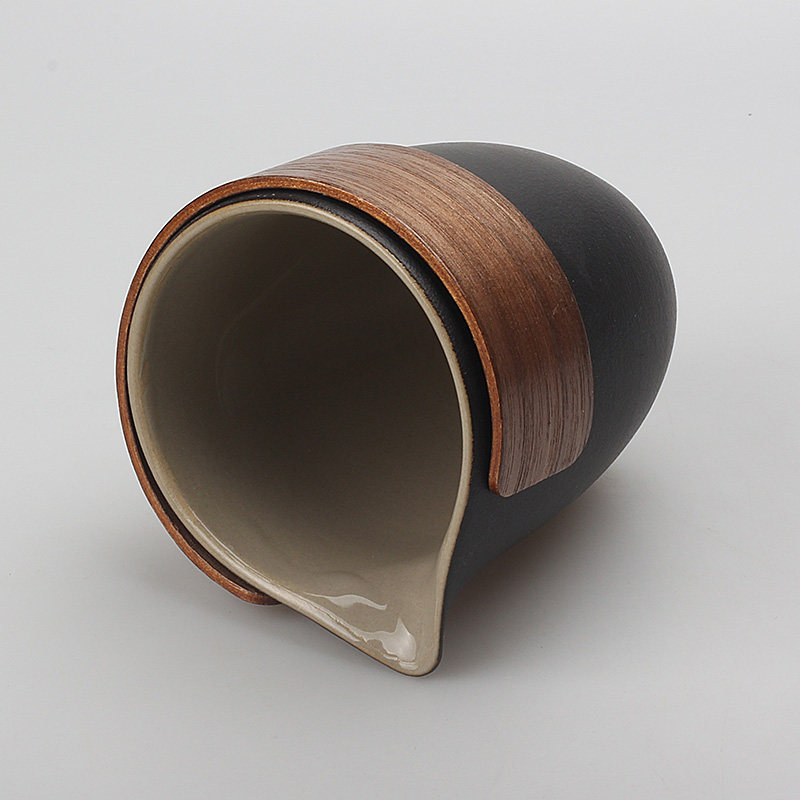 库存亏本处理260ml黑陶不烫手公道杯分茶器装茶海杯复古中式创意,淘宝优惠券,粉丝福利购,淘宝优惠卷