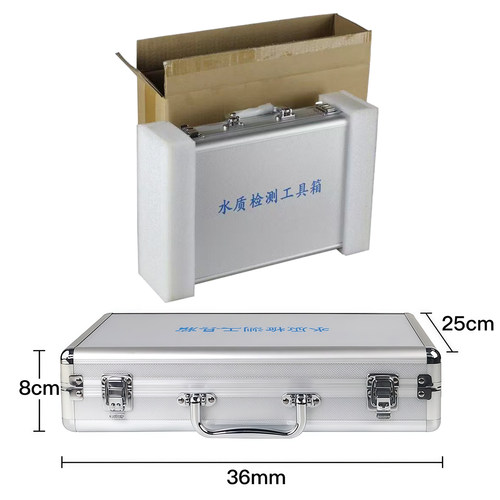 家贝水质检测工具箱专业净水器PH余氯钙镁试剂tds值通用测水套装 - 图2
