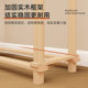 Narrow slit storage rack solid wood legs with slit storage and removable