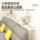 Narrow slit storage rack solid wood legs with slit storage and removable