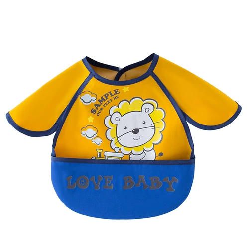 Детский водонепроницаемый летний тонкий нагрудник для раннего возраста для еды, анти-грязь