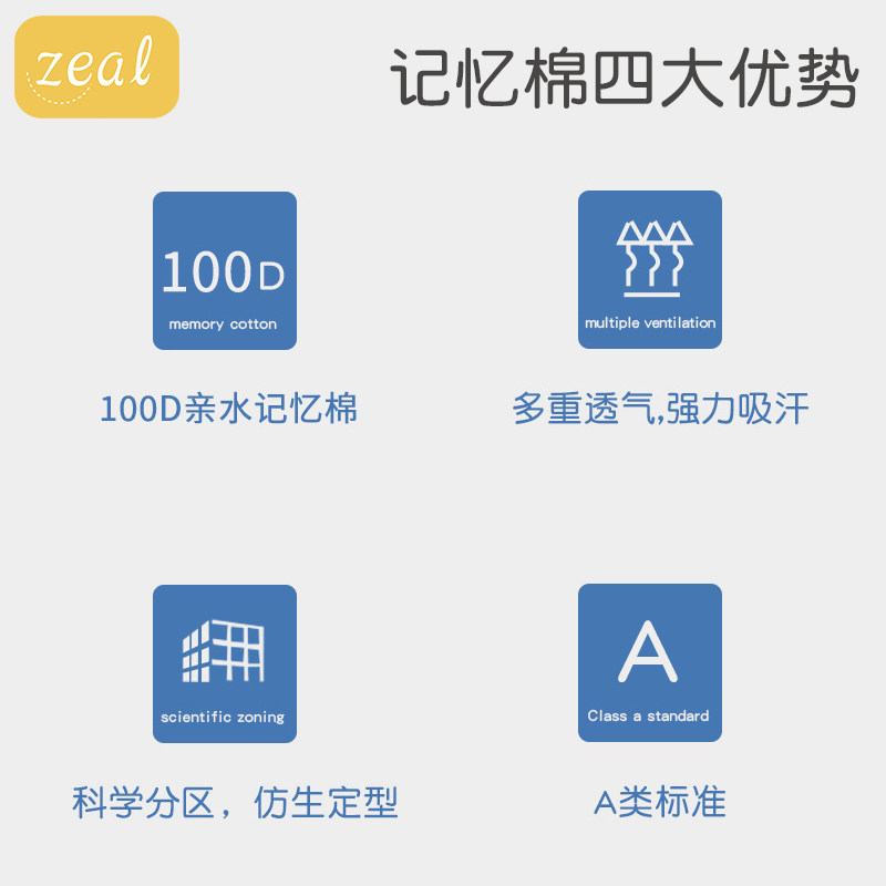 0-1岁幼儿2-3-6四季宝宝定型枕 乐婴爱母婴婴童枕头/枕芯