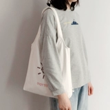 Складная льняная сумка, вместительная и большая портативная сумка для хранения, белый шоппер