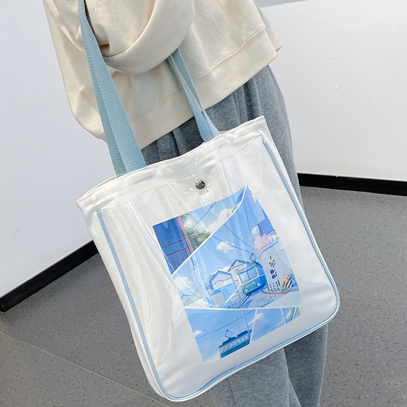 女夏大容量2022年新款托特帆布包 合肥雨凡箱包女士包袋