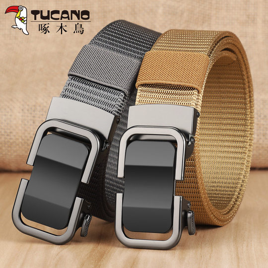 Woodpecker canvas belt for men business casual