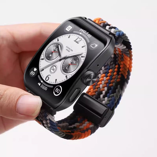 适用于oppowatch4Pro手表表带oppowatchx3/x2mini磁吸扣3Pro编织x腕带oppowatch1/2/3男女二三代替换se配件 - 图3