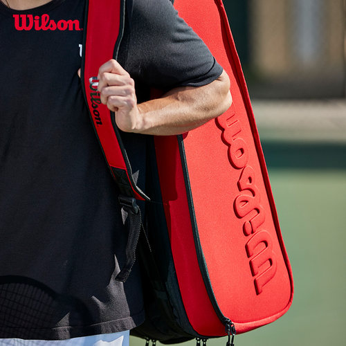 Wilson威尔胜官方中性日常时尚大容量双肩手提网球背包CLASH V2-图2