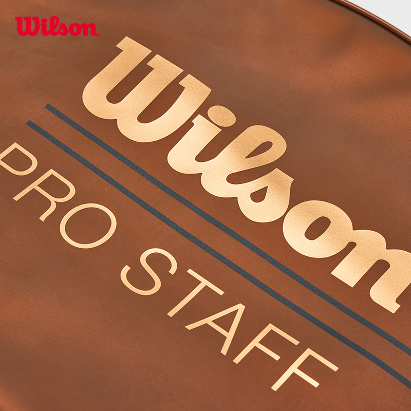 Wilson威尔胜官方网球配件复古棕色专业网球拍全拍套PRO STAFF - 图3