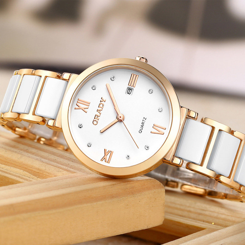 格雷迪新款女式时尚潮流简约女表 格雷迪国产腕表