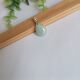 Natural jadeite drop jade pendant supports identification