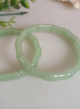 新品特惠上新百搭青玉手链弹性
