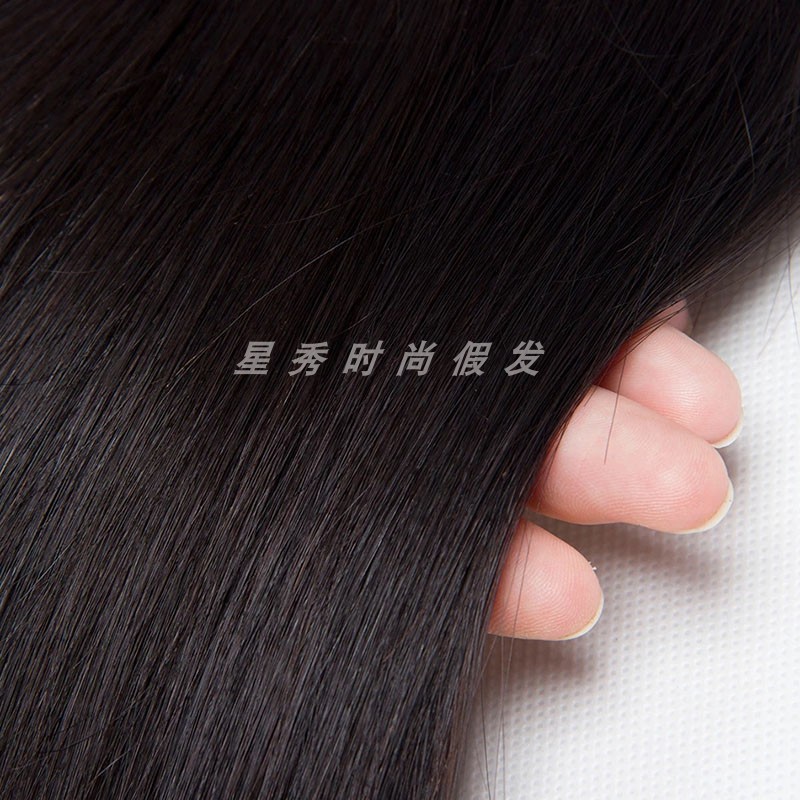 Real 9A brazilian straight human hair bundles extensions - 图1