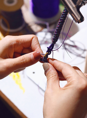 复古手工棉线手绳手链