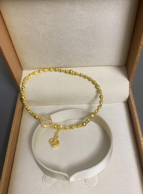 小红书新款四合如意手链高颜值设计轻奢时尚潮流个性百搭小众饰品